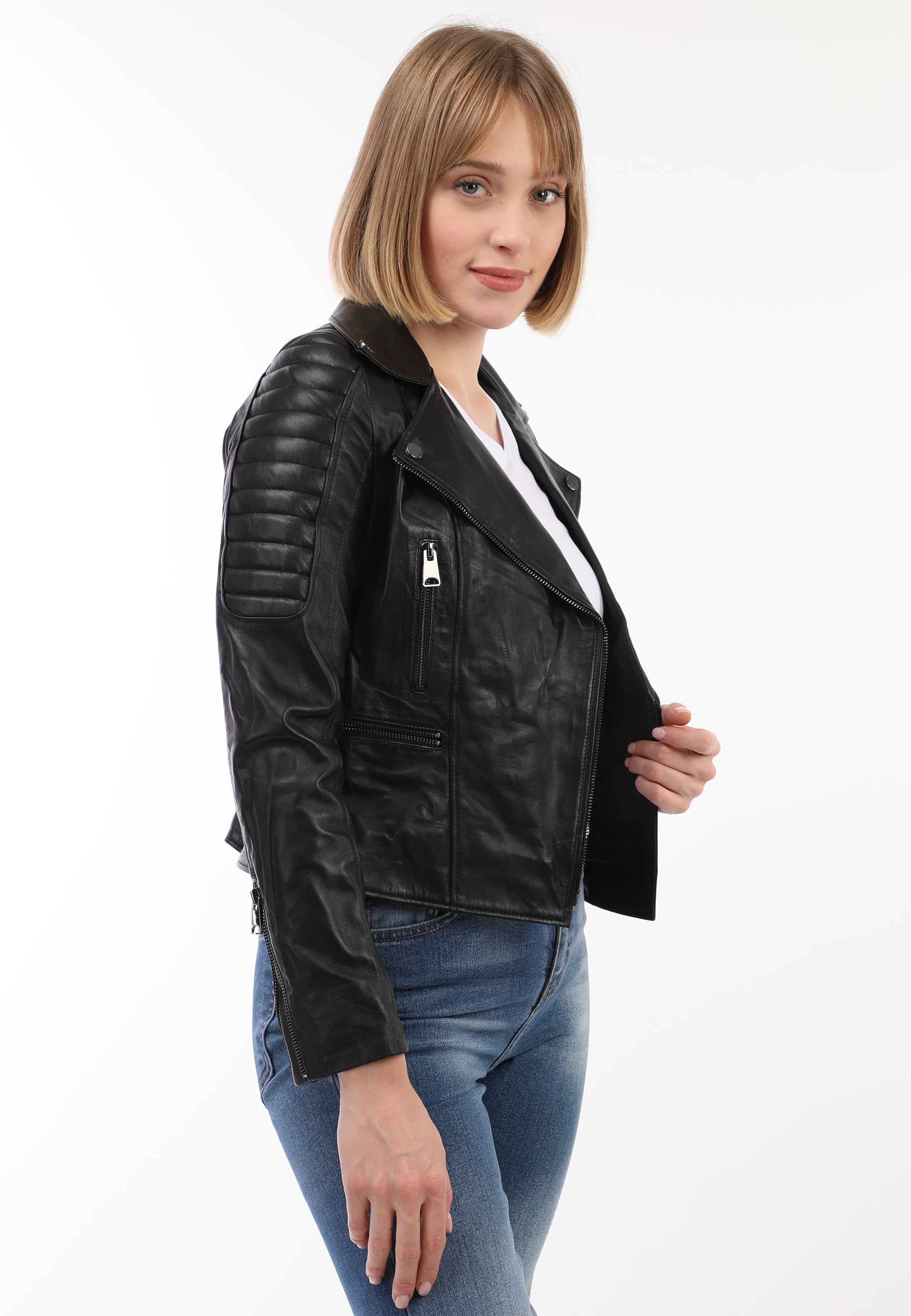 Kadın Deri Ceket