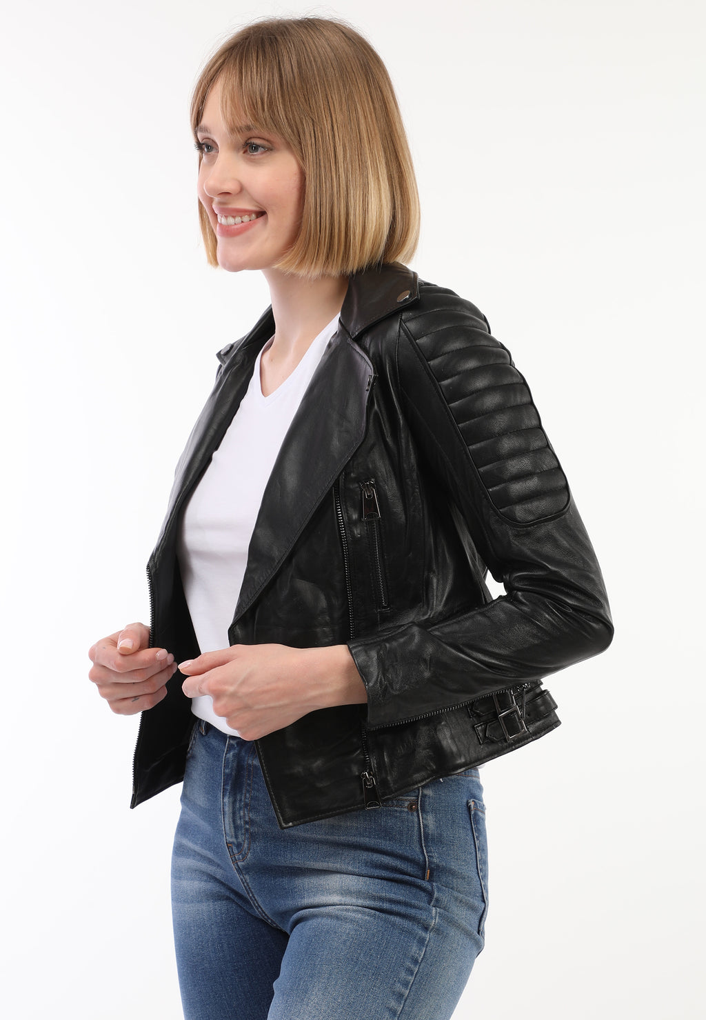 Kadın Deri Ceket